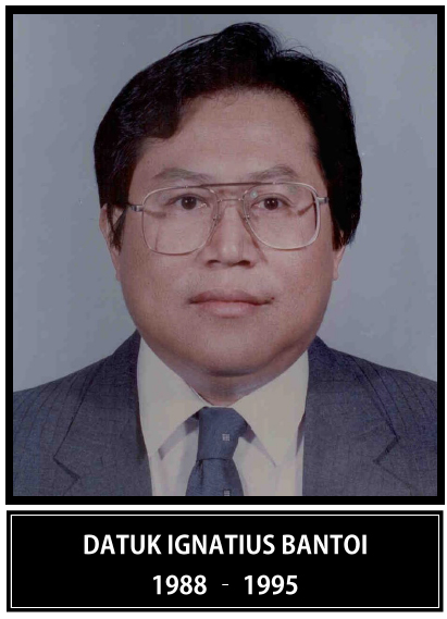 Foto arkib Datuk Ignatius Bantoi
