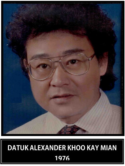 Foto arkib Datuk Alexander Khoo Kay Mian