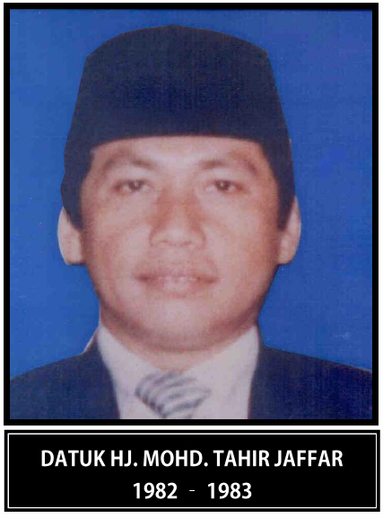 Foto arkib Datuk Haji Mohd. Tahir Jaffar